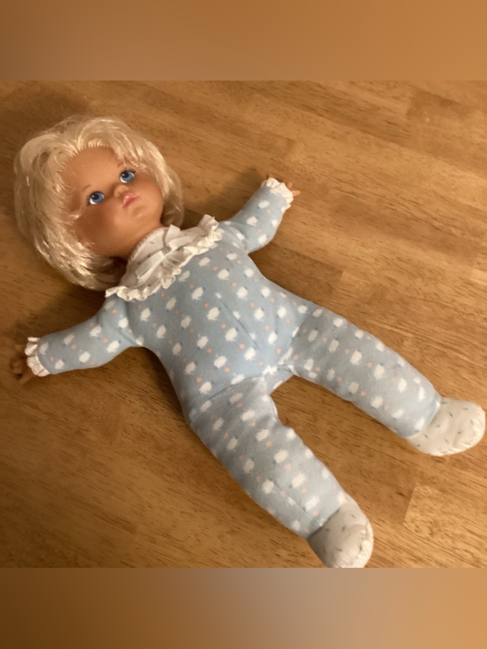 Hush-a-Bye Talking 18” Baby Doll - Vintage 1980’s